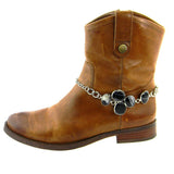 BOT008 DESIGNED AGATE STONE BOOT CHAIN