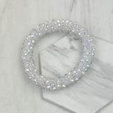 BR240106-16                         Blue crystal beads stretch bracelet