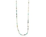 NKS170715-02  6MM 36" Rearl Stone Hand-knotted Necklace
