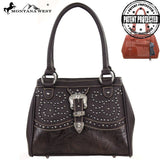 MW127G-8036 Concealed Handgun Collection Handbag-Coffee