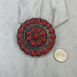 BPD240530-04-BLUE                    Silver metal with blue turquoise stone wild slider