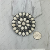 BPD240530-04-BLUE                    Silver metal with blue turquoise stone wild slider