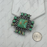 BPD251230-02-BLACK                     Silver metal with black and white stone cross western slider