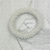 BR240106-22                        Red crystal beads stretch bracelet