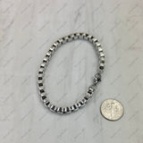BR251127-05                  Silver stainless steel Bracelet
