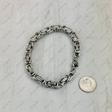 BR251127-08                  Silver stainless steel Bracelet