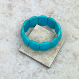 BRS230701-03        Blue Turquoise Bracelet