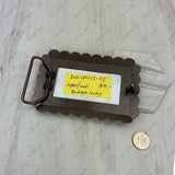 BUK240213-35              Large Copper metal with muti color stone western Belt buckle