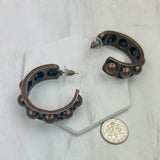 CER240805-01-COPPER                    Copper metel Earrings