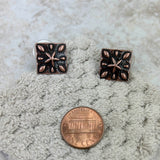ER210920-03-COOPER    Cooper square post Earrings