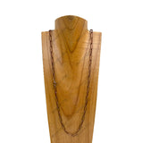 NKY250121-65          30 inches silver metal chain Necklace