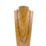 NKY250121-69          30 inches silver metal chain Necklace