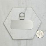 NKZ240616-01                   Silver metal cellphone case holder