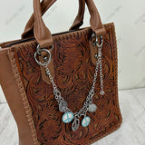 PC260418-10                12'' Silver metal chain with peace sign charms Purse chain