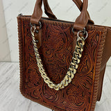 PC260418-23          13'' Golden resin Purse chain