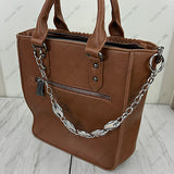 PC260629-01           Silver metal Purse chain