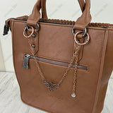 PC260629-06          Copper metal chain with dragon fly adjustable Purse chain
