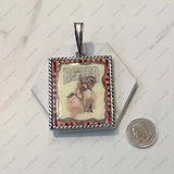 PDS250906-01             Western Rectangle  Pendent