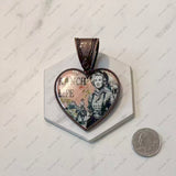PDZ250906-01-COPPER                    50mm Western copper-plated heart Pendent