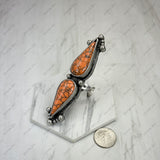 RGY251130-01-SILVER-BLUE               Silver metal with blue teardrop turquoise stone Ring