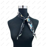SCRAF-07                      Bend narrow scarf (for scarf ;handbag; necklace; etc. )
