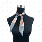 SCRAF-08                      Bend narrow scarf (for scarf ;handbag; necklace; etc. )