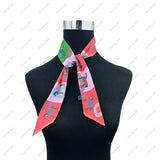 SCRAF-10                     Bend narrow scarf (for scarf ;handbag; necklace; etc. )
