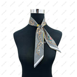 SCRAF-13                    Bend narrow scarf (for scarf ;handbag; necklace; etc. )