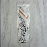 SCRAF-17                     Bend narrow scarf (for scarf ;handbag; necklace; etc. )