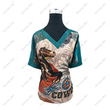 WD03               Western T shirt