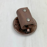 WRS240615-03                   Copper metal with buffalo wild rag slide