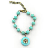 BRS160322-01 TQ Ball Chain Linked W/TQ Charm/45AUTO