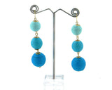 ERZ170525-03   3pcs Thread Ball Earring